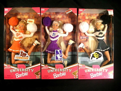 University Barbies Group of 12 - Picture 6 of 12