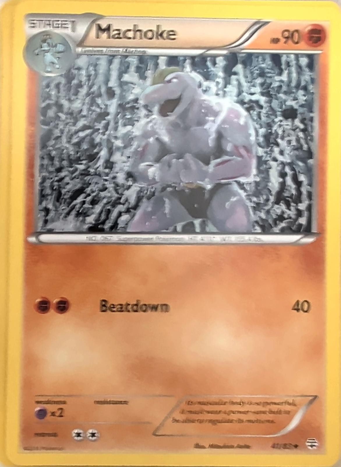 Machoke 41/83 Uncommon Generations Pokemon Lightly Played