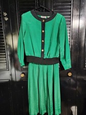 Vintage true 80s Andrea Gayle Petites Shirt And Skirt Set Cottagecore 10 Petite