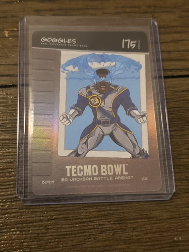 Tecmo Bowl Blow On It Goggles Eric Dickerson Ice Battlefoil 175 Battle Arena