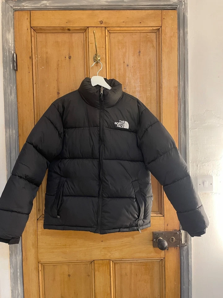 The North Face Retro Nuptse Men's Jacket - Black, Large (T93C8DJK3), photo 2 of 5