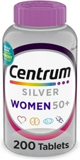 Centrum Silver Women's Multivitamin 50 Plus 200 Tablets