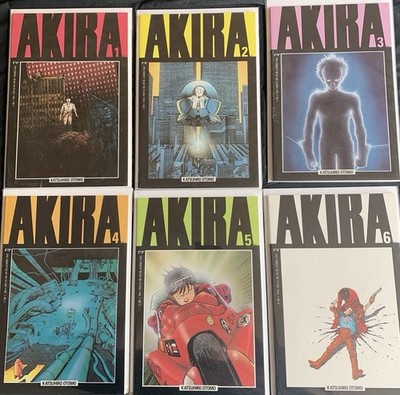 1st edition Epic Comics Akira Single Issue Comic Book Lot #1-38 Katsuhiro Otomo