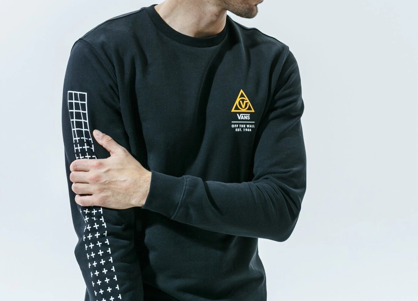 Felpa Vans 66 Supply Crew Black