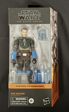 Star Wars The Black Series - The Mandalorian - Axe Woves - Hasbro New 6    Figure