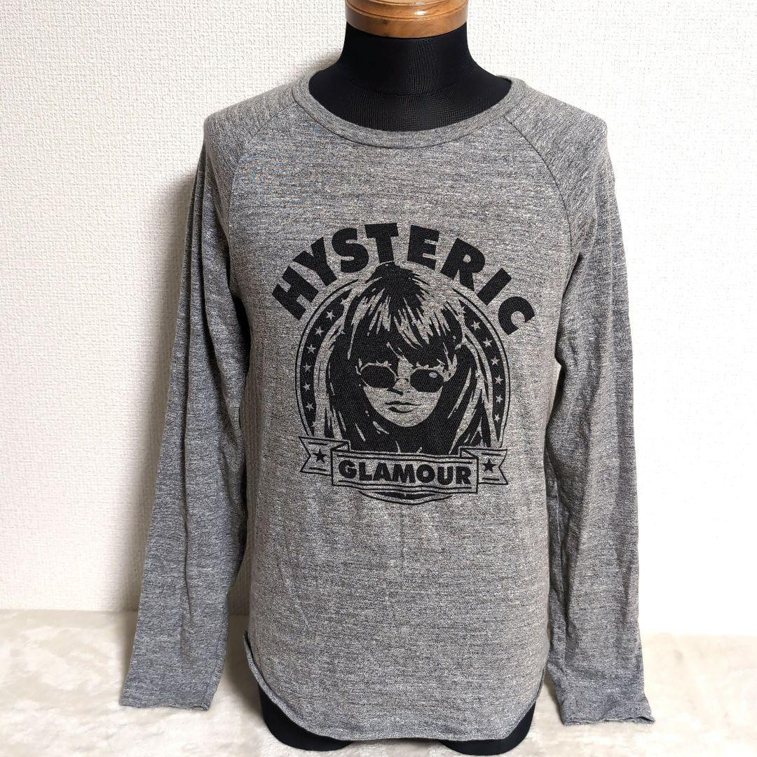 dm18 HYSTERIC GLAMOUR Long Sleeve T-shirt Grey Men's S | eBay dm18 HYSTERIC GLAMOUR Long Sleeve T-shirt Grey Men's S | eBay