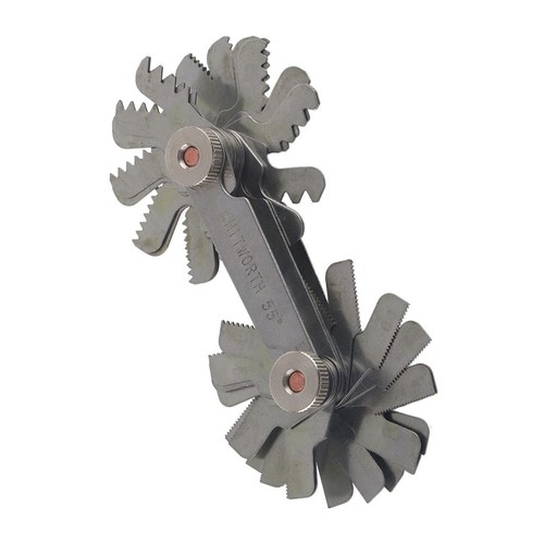CYTGOUPER Stainless Steel Thread Pitch Gauge, 52PCS Metric + Imperial (52pc) - Picture 8 of 9