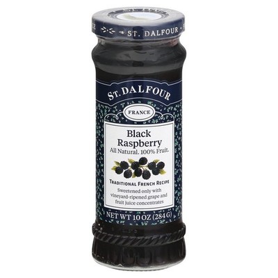 St. Dalfour Preserves Black Raspberry Jam Jelly Made In France 10 Oz.