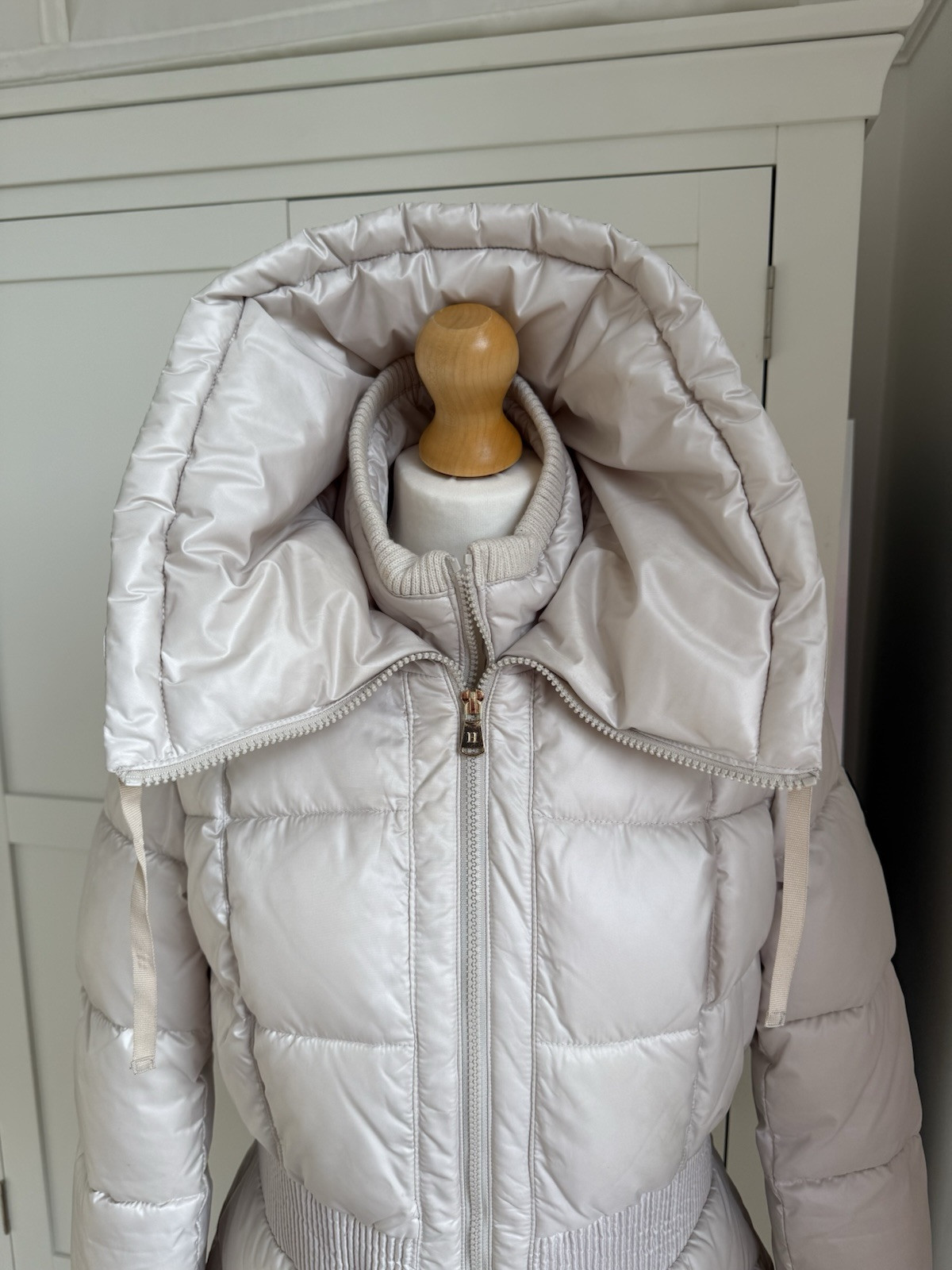 Halifax Traders Quilted jacket with oversized Col… - image 8