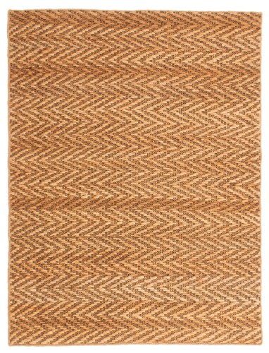 Traditional Vintage Hand Woven Carpet 5'5" x 7'4" Jute Kilim Area Rug