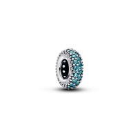 Pandora Moments Eisblaues Funkelndes Zwischenelement Charm 791359C01