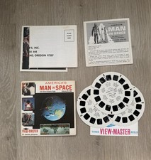 Sawyer's View-Master America's Man in Space John Glenn 3 Stereo 1962 B 657