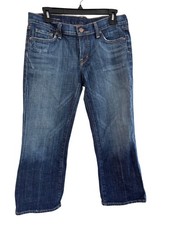 Citizens Of Humanity Kelly 063 Low Waist Cropped Jeans Size 29 Made In USA Denim