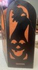 c.1920-30’s Beistle Crepe Paper Die Cut Halloween 4 Panel Lantern & Candle Base — photo 8