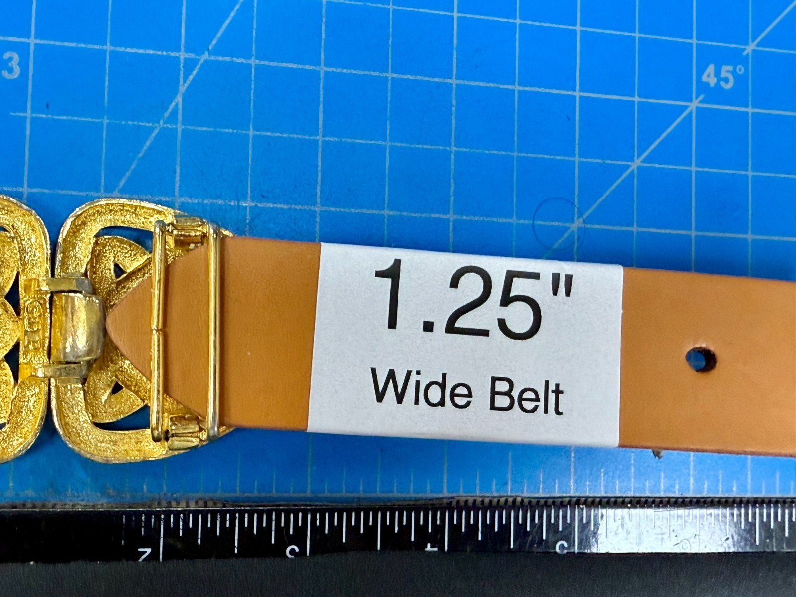 Celtic Knotted Interlocking Two Piece Vintage Gol… - image 5