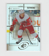 2021/22 UD Extended Detroit Red Wings Lucas Raymond SPx Rookie RC #SPX-34