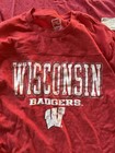 Lot Of 5 Wisconsin Badgers T Shirts Size Medium Men’s Short Sleeve Soft Style — photo 3