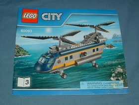 CITY, DEEP SEA EXPLORERS SET NO. 60093 - LEGO - 2015 - USED CONDITION