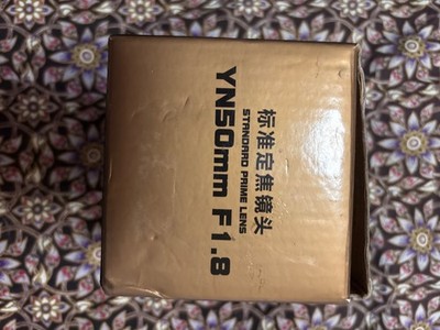Yongnuo YN 50mm F1.8 Autofokus MF Standard Prime Lens Objektiv für Canon Kamera