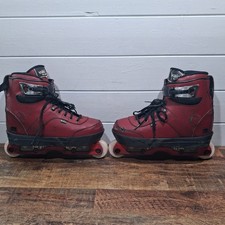 RARE - Brandon Smith OxBlood Valo BS.1 Light - aggressive inline skates - Size 9