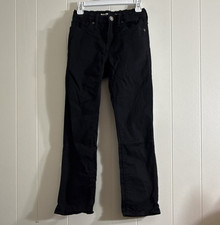 Old Navy 360 Stretch Slim Boys Denim Jeans Black Dark Wash Size 8 Slim