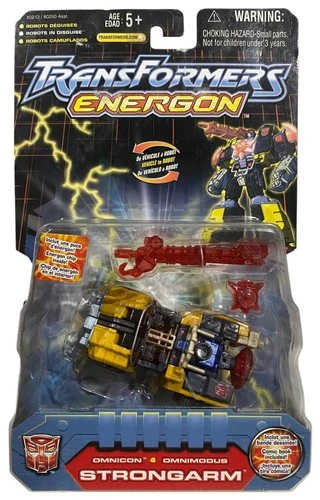 Transformers Energon Omicron Strongarm Vtg 2003 Action Figure NEW