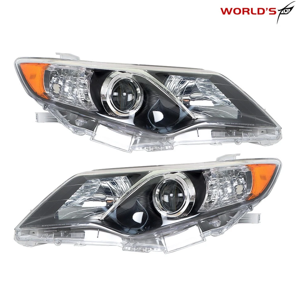 Conjunto de faros de repuesto izquierdo+derecho para Toyota Camry 2012-2014 Foto 3 de 4