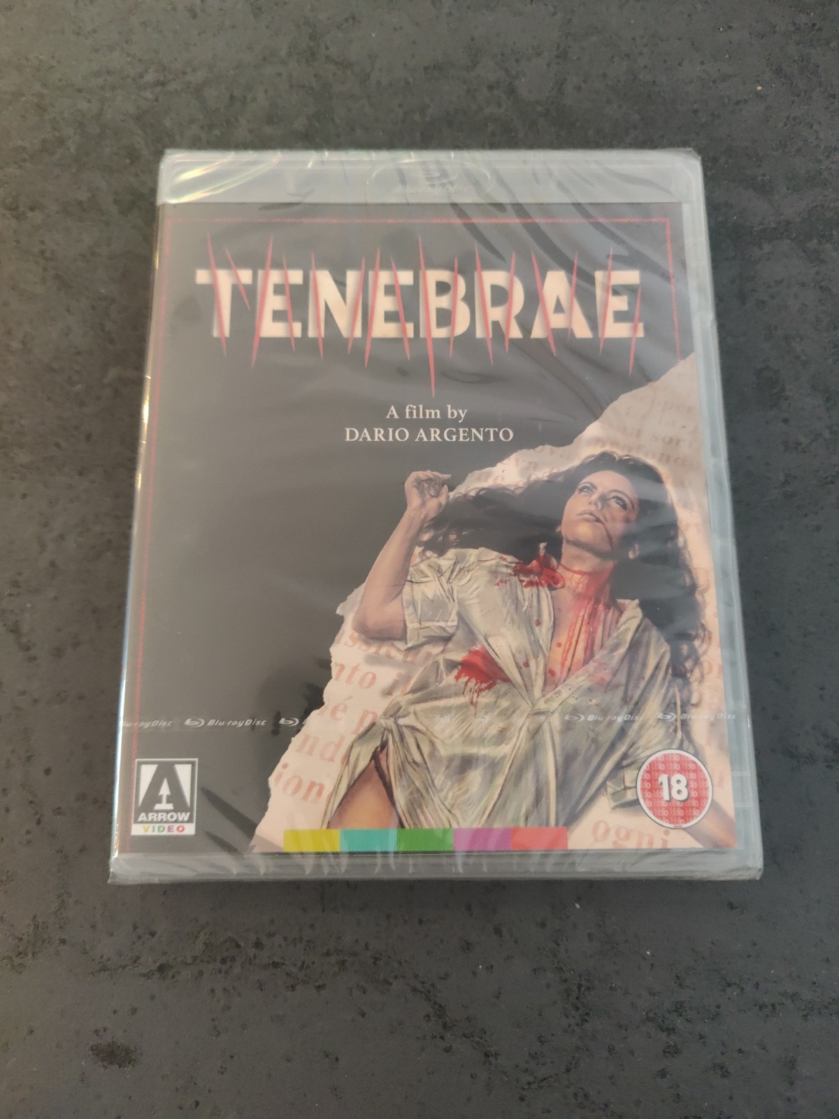 TENEBRAE BLU RAY BRAND NEW SEALED UK RELEASE