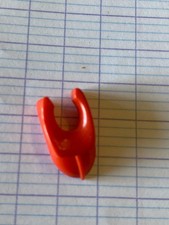 PLAYMOBIL 1 MOCASSIN INDIEN ROUGE ORANGE ONE SINGLE