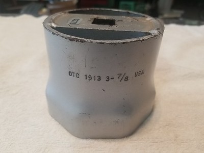 OTC Tools 1913 3 7/8'' 3/4'' Drive 6-Point Wheel Bearing Locknut Socket - USA