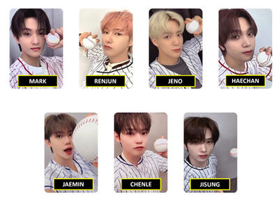 NCT DREAM チソン BTTF kpopmerch トレカ 4枚 中国 NCT DREAM GO BACK TO THE FUTURE APPLEMUSIC LUCKY DRAW PHOTOCARD PC