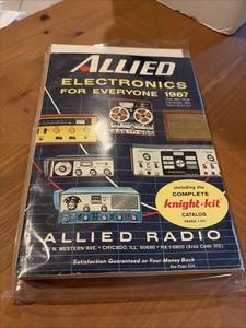 Vintage ALLIED Radio Electronics Catalog 1967
