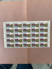 1971 Canada Sheet of 25 MNH 7c British Columbia Centennial Stamps 