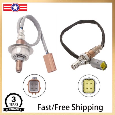 Set of 2 Upstream+Down Oxygen Sensor For 2011-14 Nissan Cube 1.8L L4 w/ Calif US