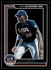 2022 Panini USA Baseball Stars & Stripes Jayden Hylton USA #58