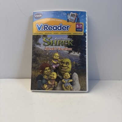 Vtech V.Reader Shrek's Vacation: Dreamworks Shrek E-Reading System Game