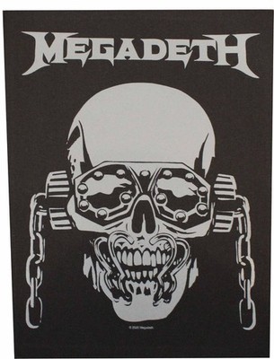 Large Megadeth Vic Rattlehead Sew On Battle Jacket Patch - OFFICIAL