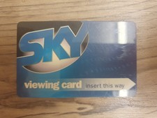 SKY: VIEWING CARD (MEMORABILIA / SOUVENIR)