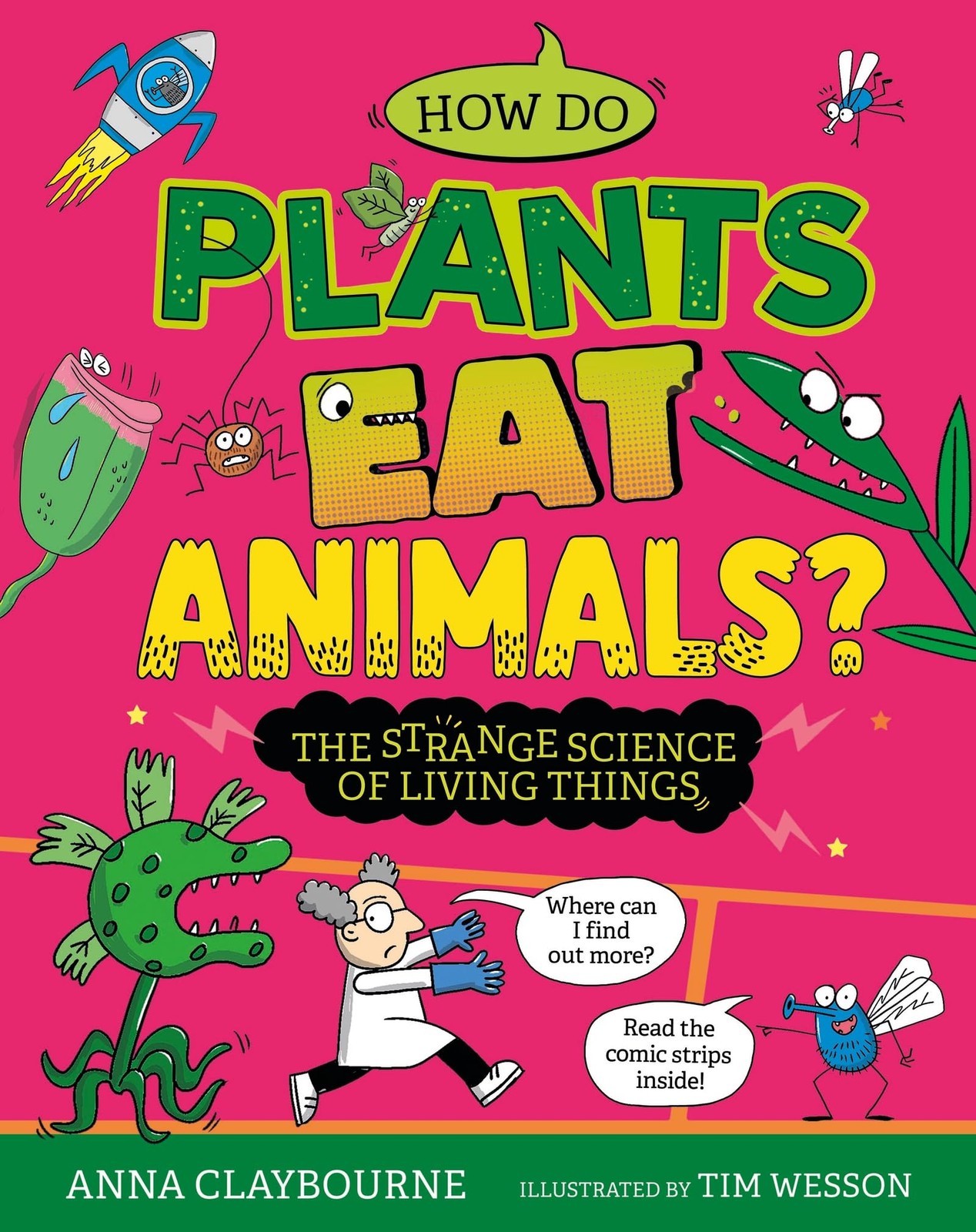 Anna Claybourne Unisex Multicolor Strange Science: How Do Plants Eat Animals? The Strange Science Of - Image 5