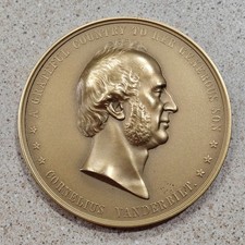 1865 Cornelius Vanderbilt He Who Gives To Time Gives Twice 3
