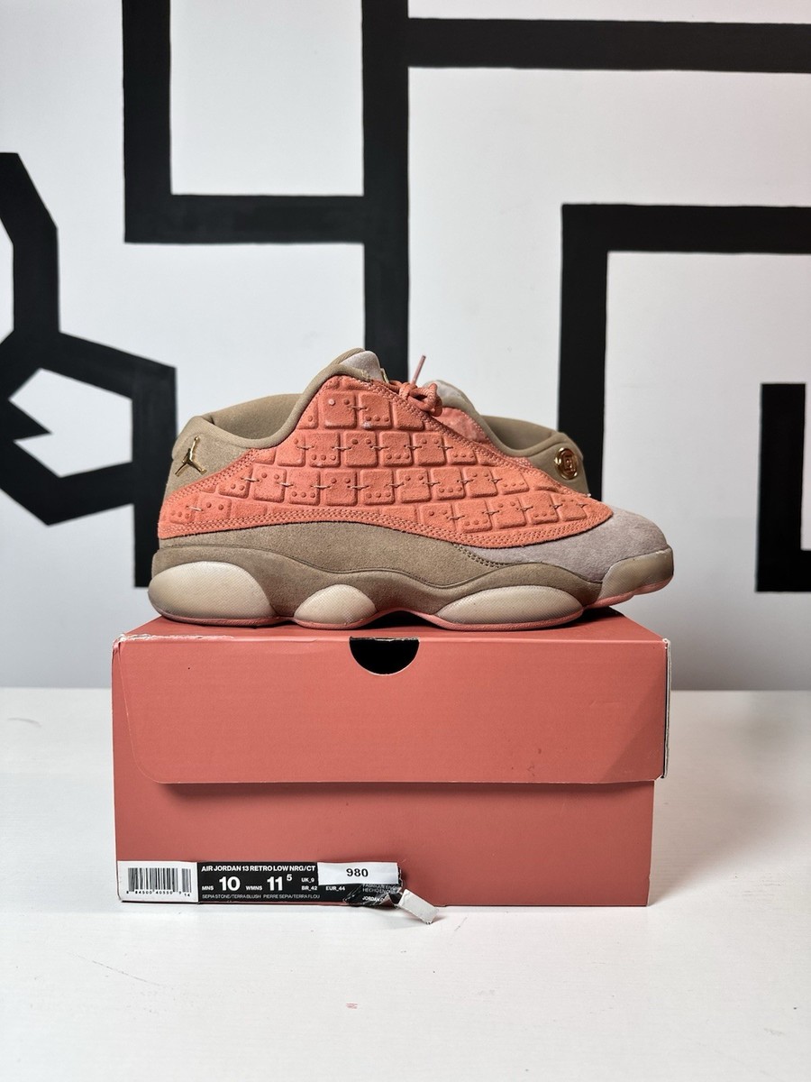 Pre-Owned Air Jordan 13 Retro Low Clot Sepia Stone Size 10 | eBay