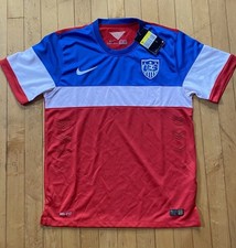 USMNT 2014 Team USA Soccer NIKE Player Issue Bomb Pop Jersey Men's SMALL
