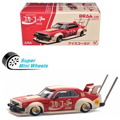 Pop Race 1:64 Coca-Cola GTR C210 V8 Kaido Racer Bosozoku Style