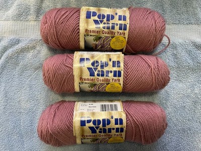 (3) Lot - NEW IN PKG - Pop s Premier Quality Yarn/Color A3-060/100% Acrylic/3 Oz