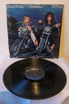 Cheap Trick In Color Gatefold LP Vinyl Record Epic 34884 1977 - Image 1 of 3
