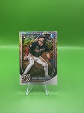 2025 Bowman Chrome - Dylan Crews #3 Mega Box Mojo Refractor (RC)