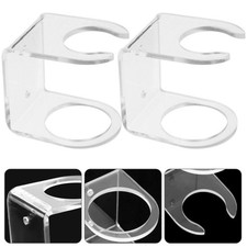 2 Sets Convenient Bat Support Baseball Display Stand Rack Holder for Wall