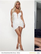 Women Dress White Size Medium