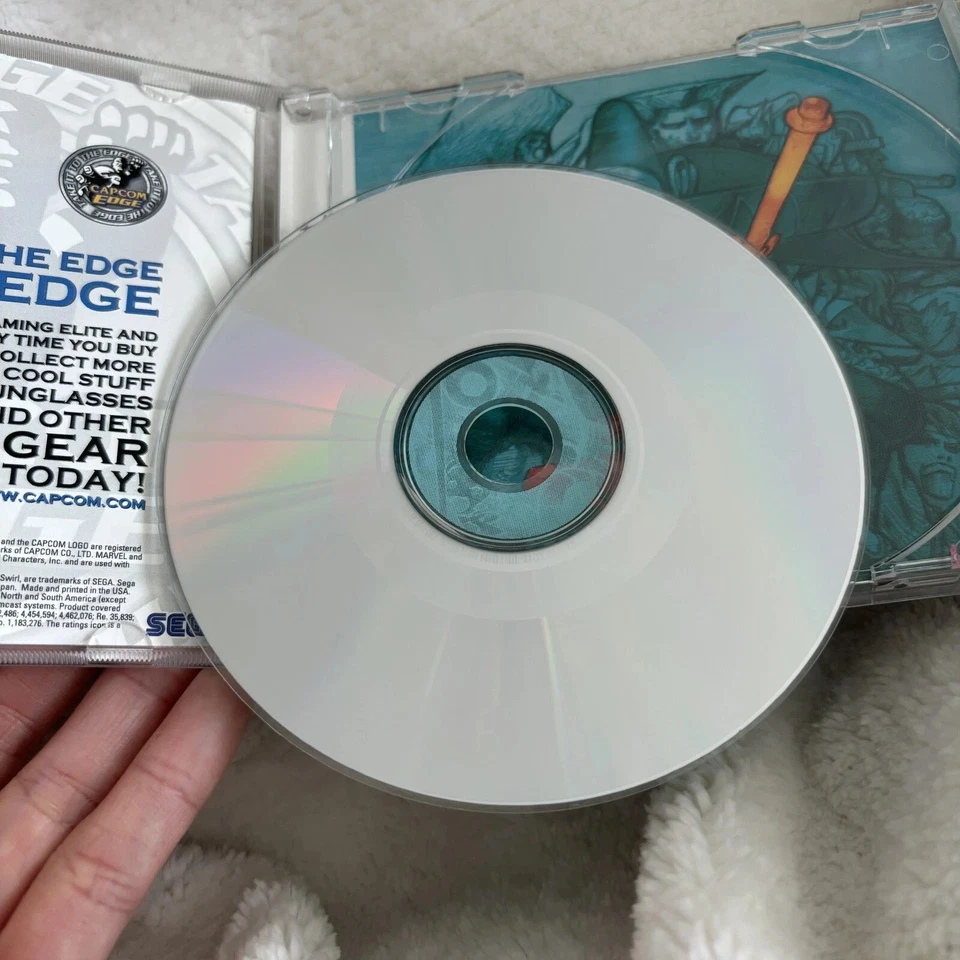 Marvel Vs Capcom 2 Sega Dreamcast 2000 VG Video Game - Used Vintage - Image 4 of 4