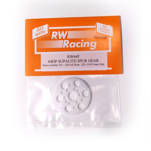 RW Racing RW64F-93T - Ultralight Machined 1/10 TC Spur Gear, 64P 93T ...